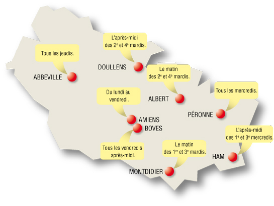 carte des permanences